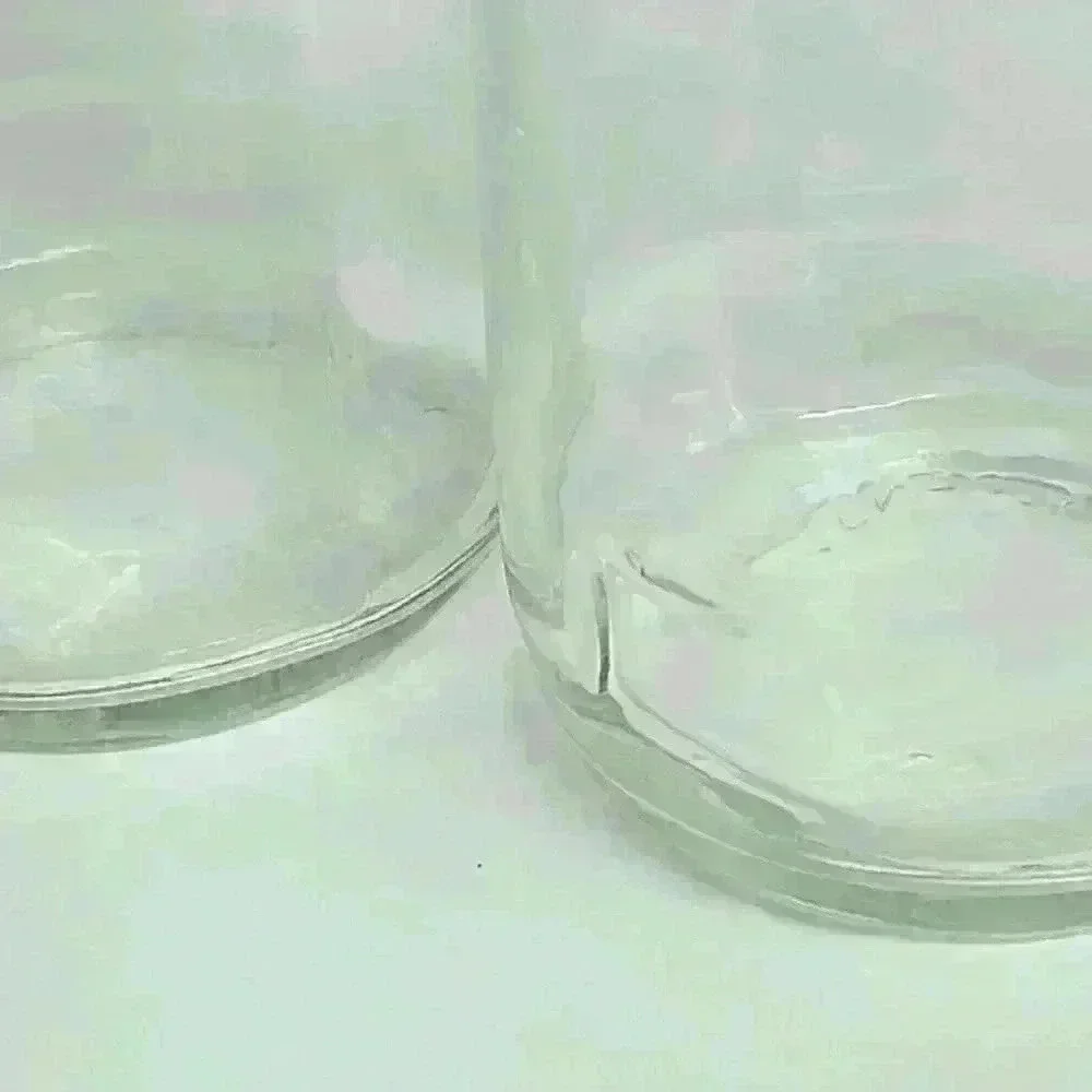Set of 2 Quart Milk Bottles-Vintage